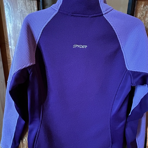 Spyder Core Sweater in Rich Purple - Picture 2 of 6